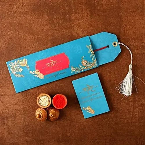 Premium Beads Rakhi & Ferrero Rocher Moments Box