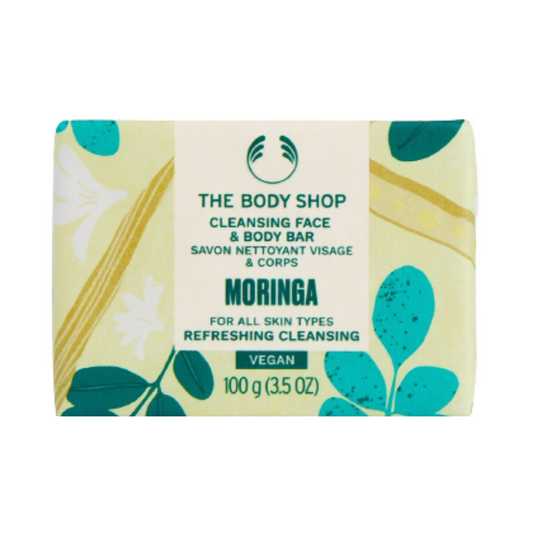 The Body Shop Moringa Cleansing Face & Body Bar  Grab2Buy The Body Shop Grab2Buy