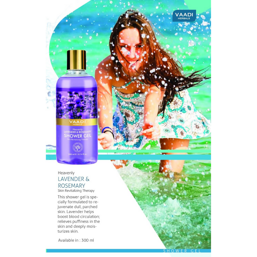 Vaadi Herbals Shower Gel - Heavenly Lavender and Rosemary  Grab2Buy Vaadi Herbals Grab2Buy