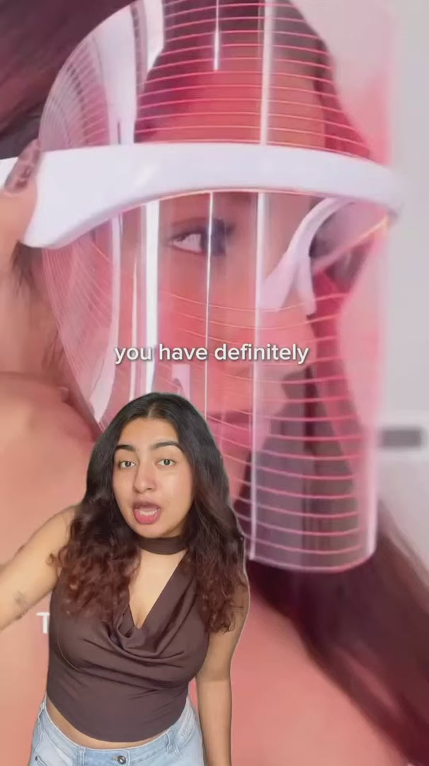 PROTOUCH 3-in-1 LED Face Mask – Anti-Aging, Acne & Skin Rejuvenation Light Therapy Mask for Glowing Skin