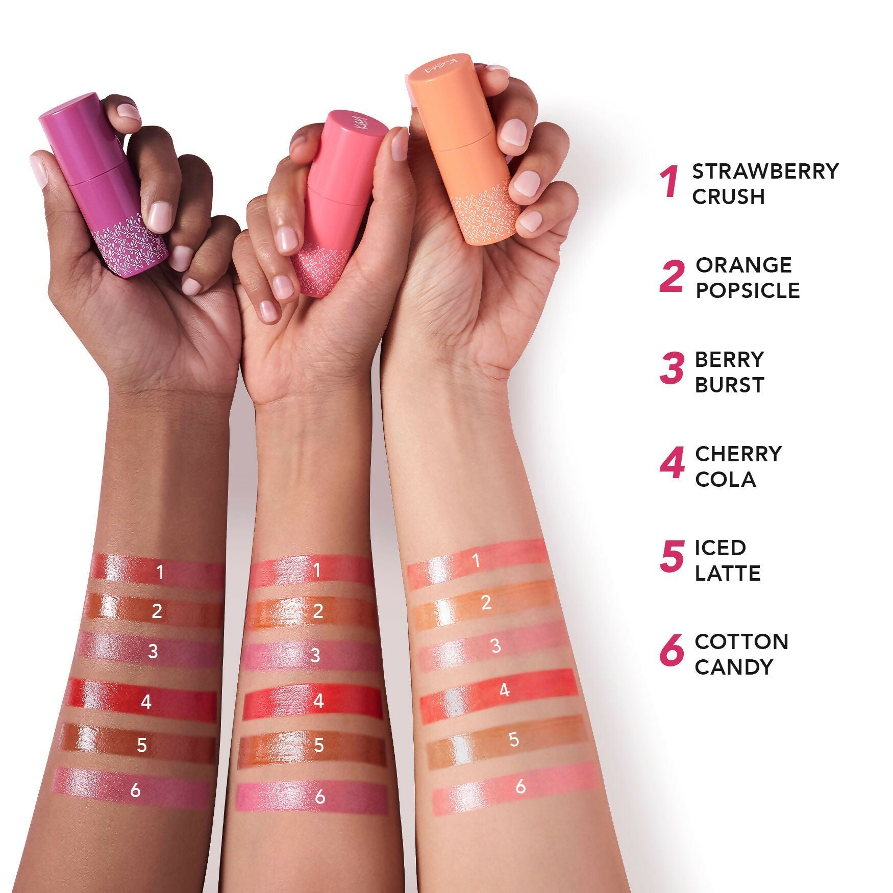 Kay Beauty Jelly Lip & Cheek Popsicle Wand - Strawberry Crush