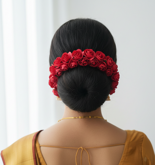 Red Rose Gajra