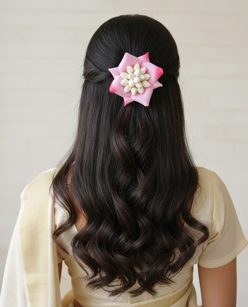 Baby Pink Flower Brooch