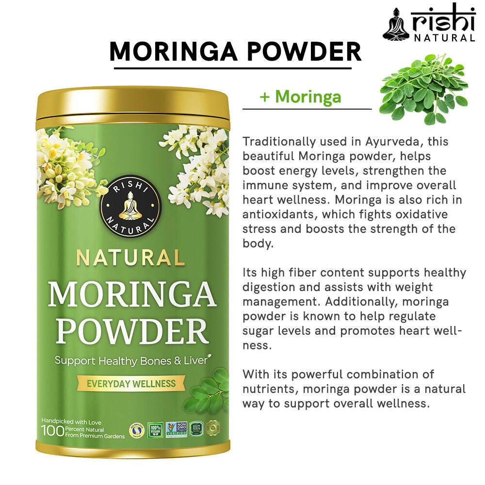 Rishi Natural Moringa Powder 