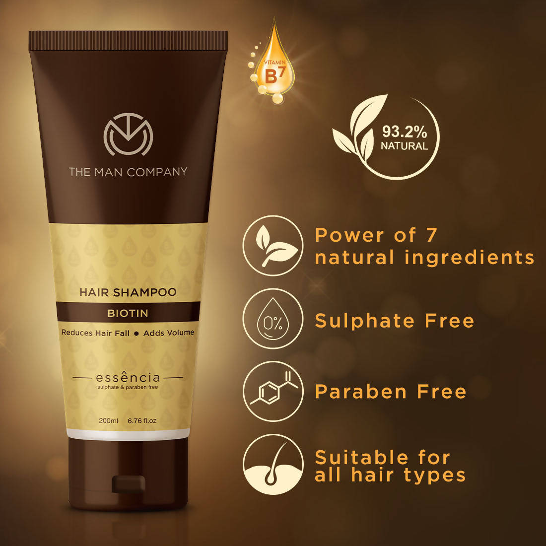 The Man Company Hair Shampoo Biotin  Grab2Buy The Man Company Grab2Buy