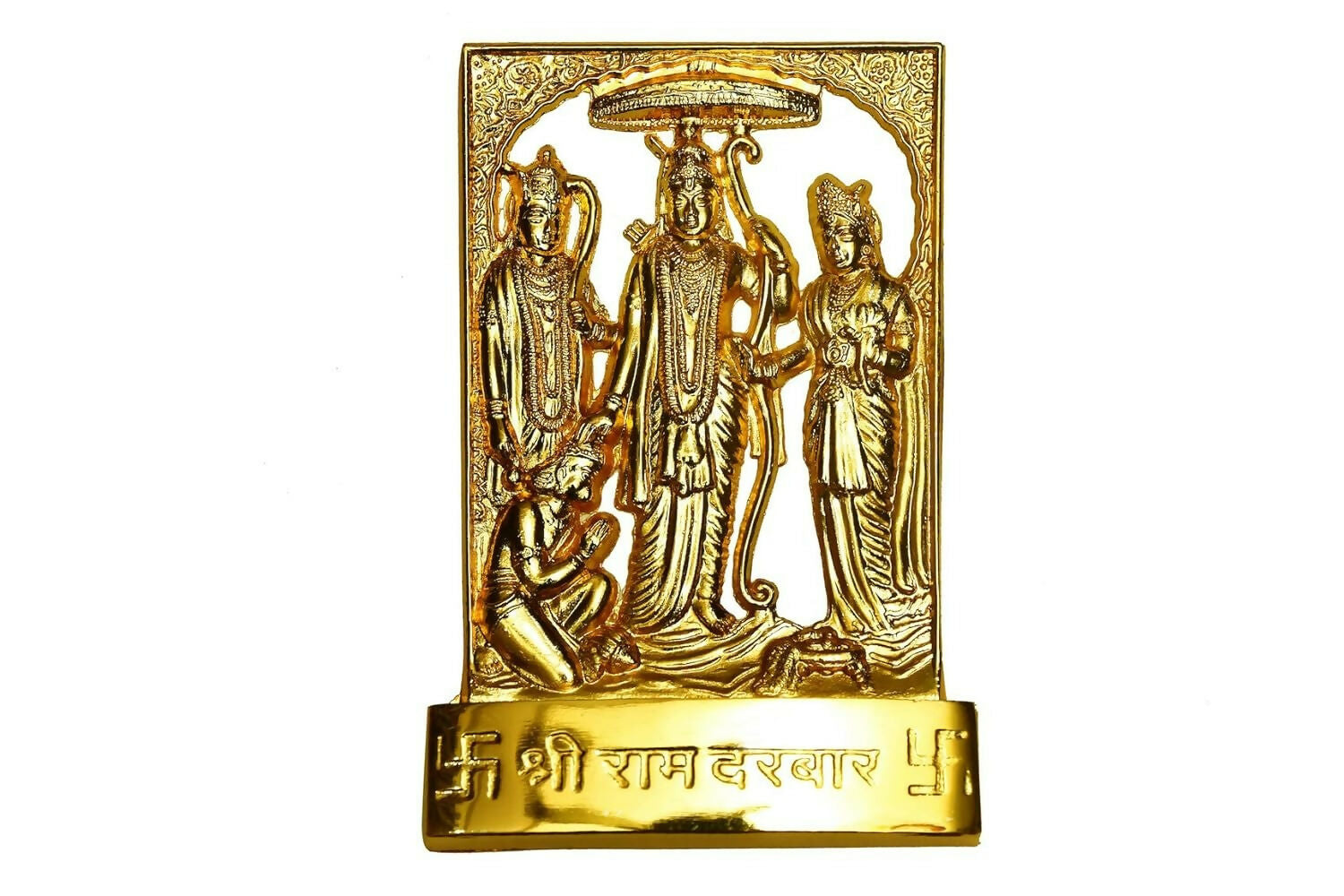 Rudradivine Brass Ram Darbar Murti Idol Statue - Grab2buy