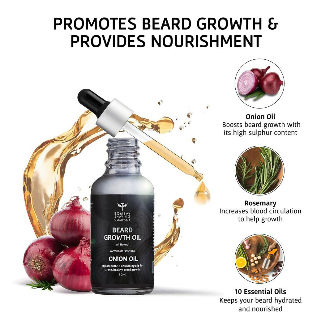 Bombay Shaving Company Beard Growth Onion Oil  Grab2Buy Bombay Shaving Company Grab2Buy