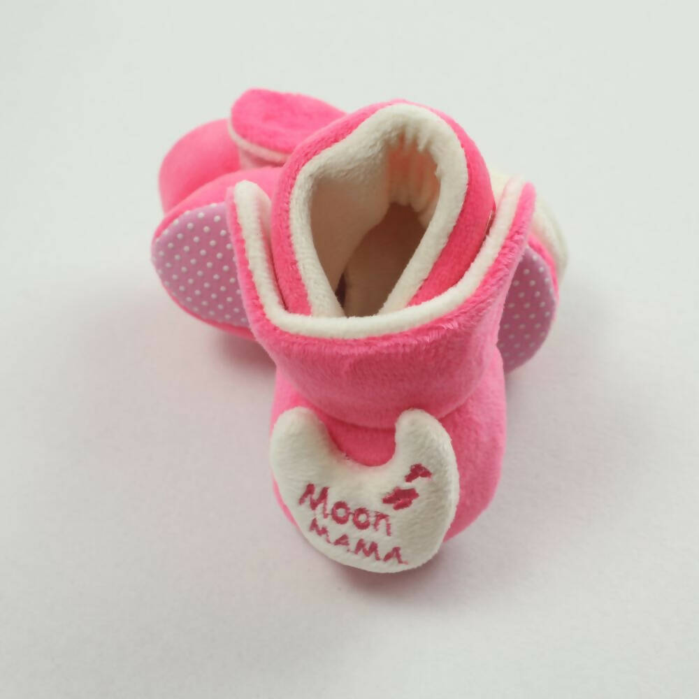 Tiny Bugs For Boys & Girls Baby Winter Booties - Pink  Grab2Buy Tiny Bugs Grab2Buy