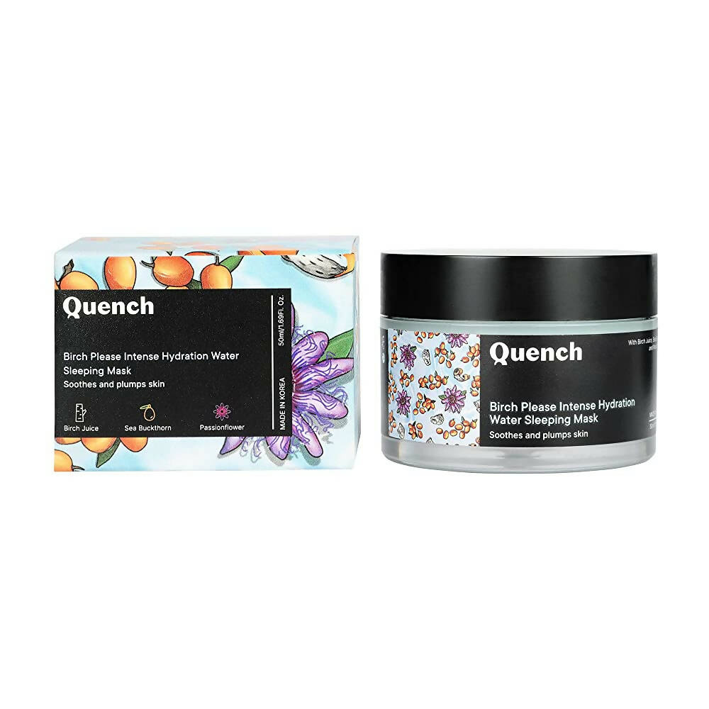 Quench Botanics Birch Please Intense Hydration Water Sleeping Mask - Korean Skincare 