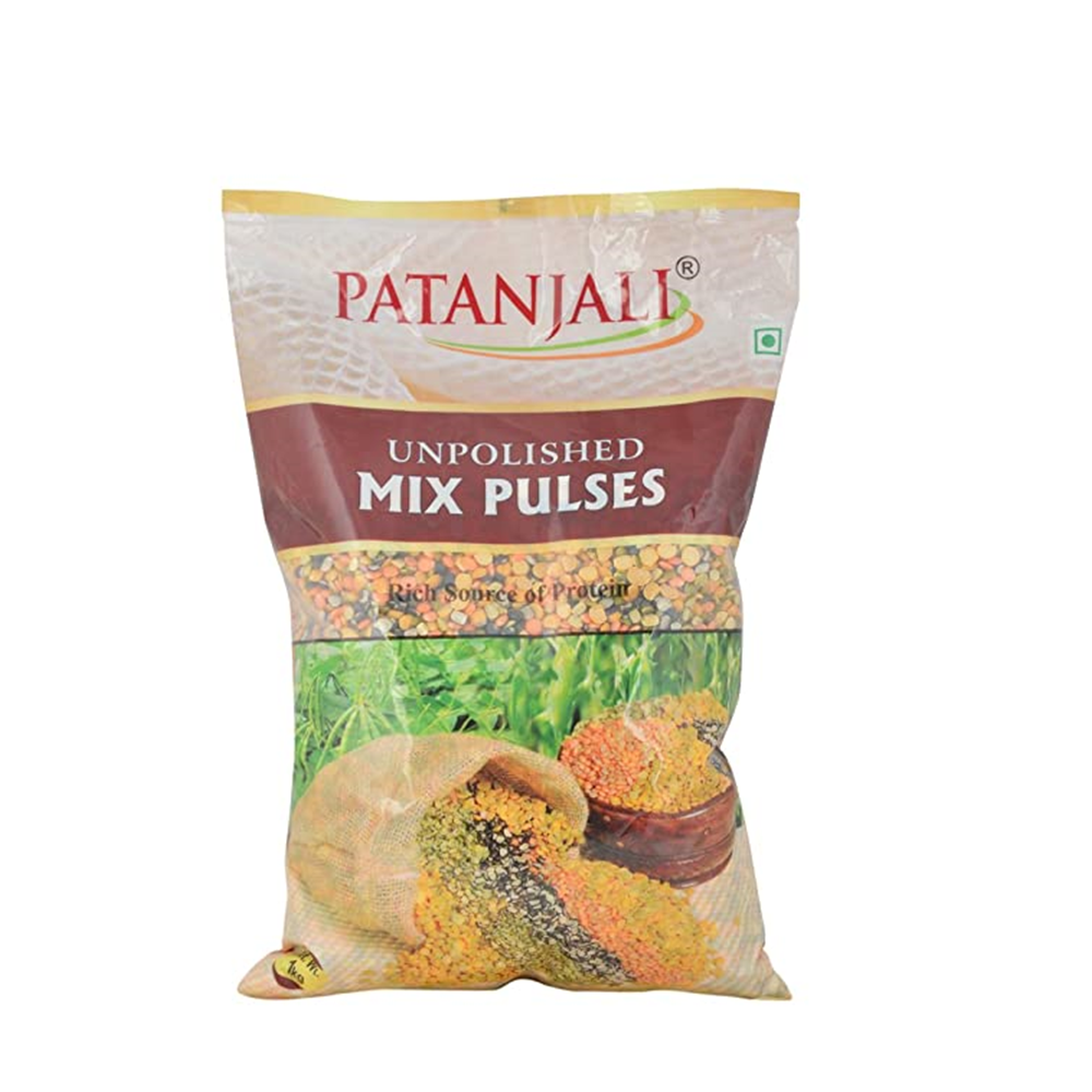 Patanjali Unpolished Mix Pulses (1 kg) 