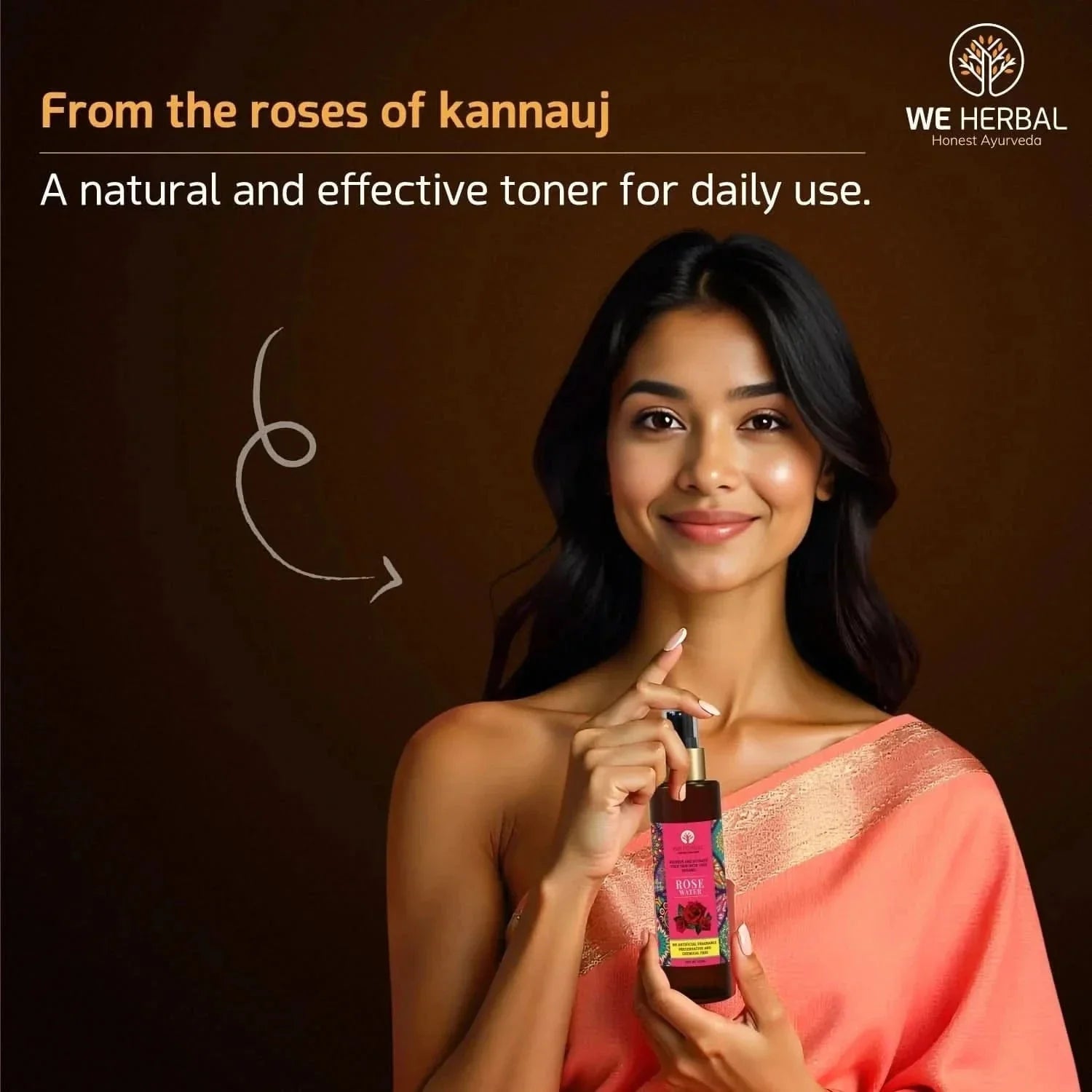 We Herbal Pure Rose Water: The Best Toner And Hydrating Solution For Your Skin  Grab2Buy We Herbal Grab2Buy