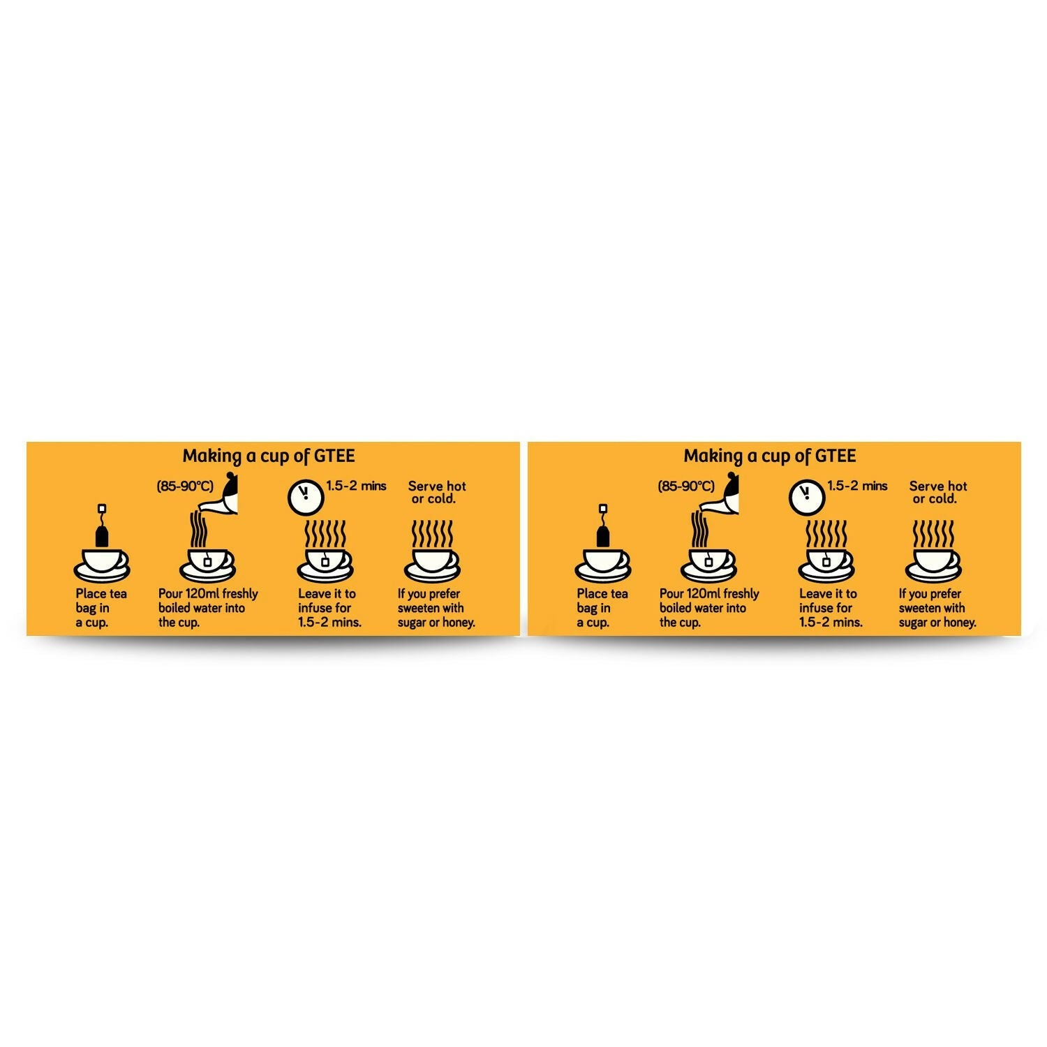 Gtee Chamomile Green Tea Bags for Stress Relief and Good Sleep