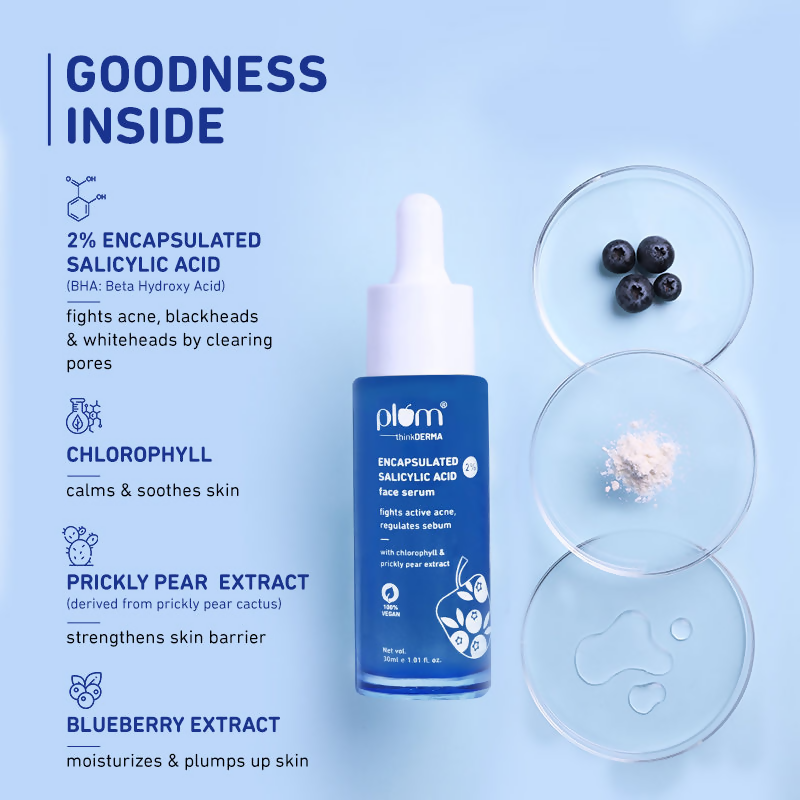 Plum 2% Encapsulated Salicylic Acid Face Serum 
