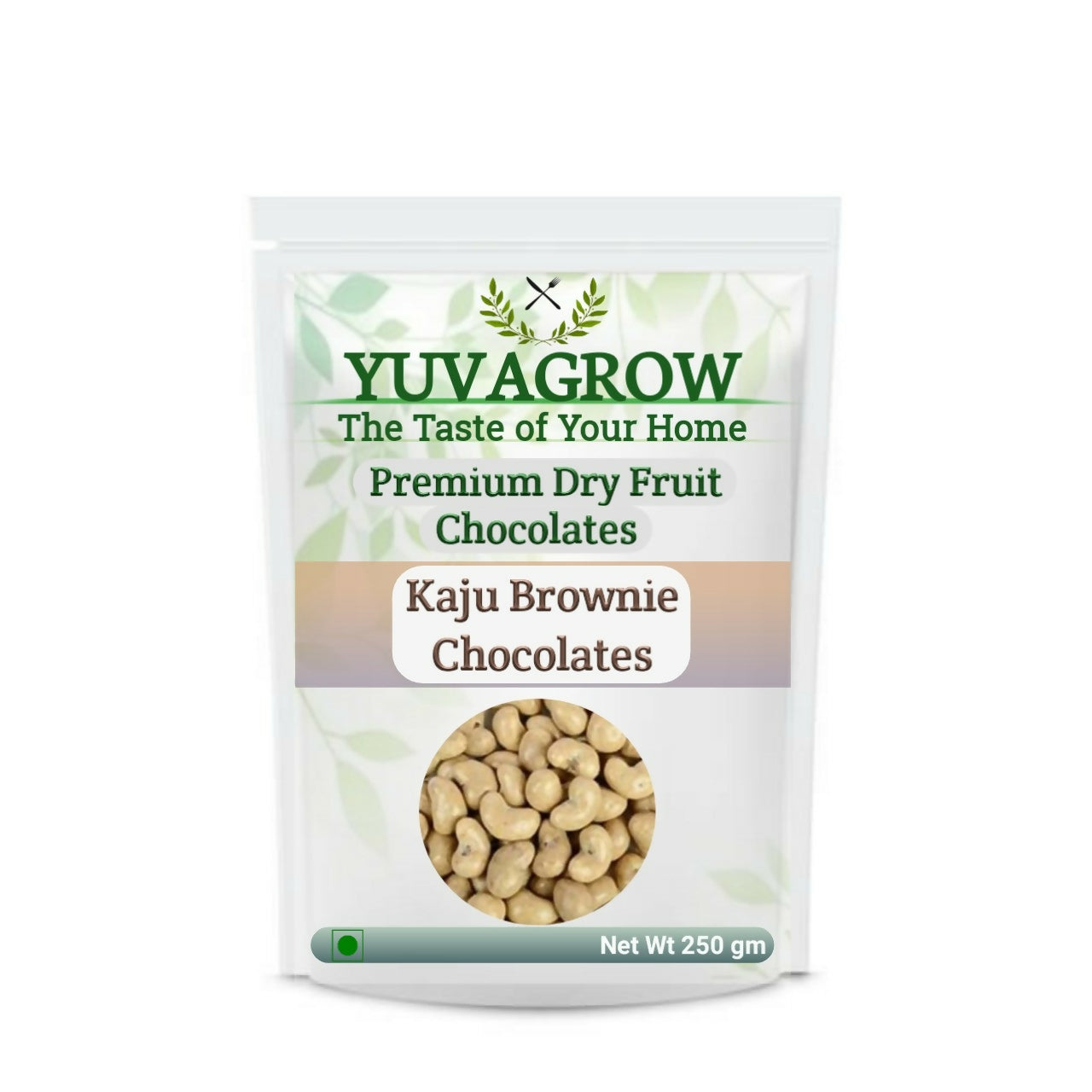 Yuvagrow Kaju Brownie Chocolates  Grab2Buy Yuvagrow Grab2Buy