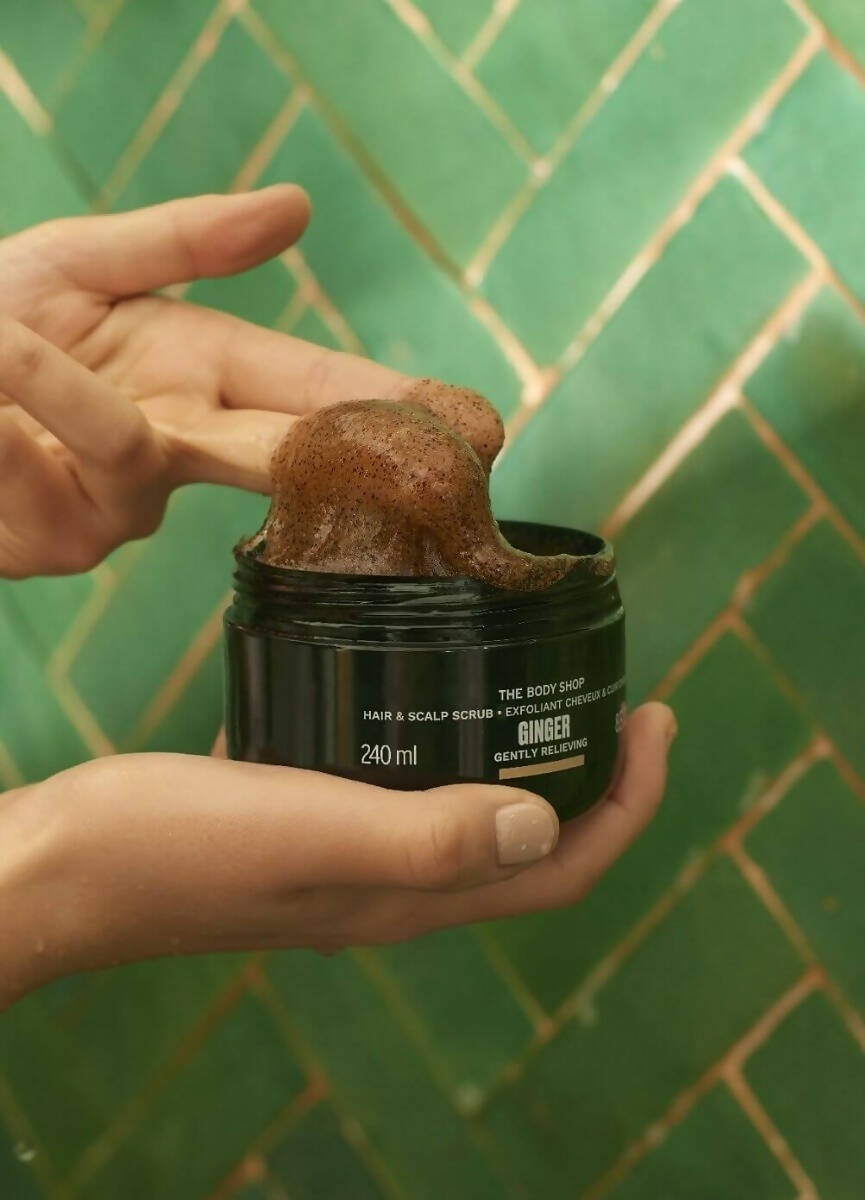 The Body Shop Ginger Hair & Scalp Scrub  Grab2Buy The Body Shop Grab2Buy
