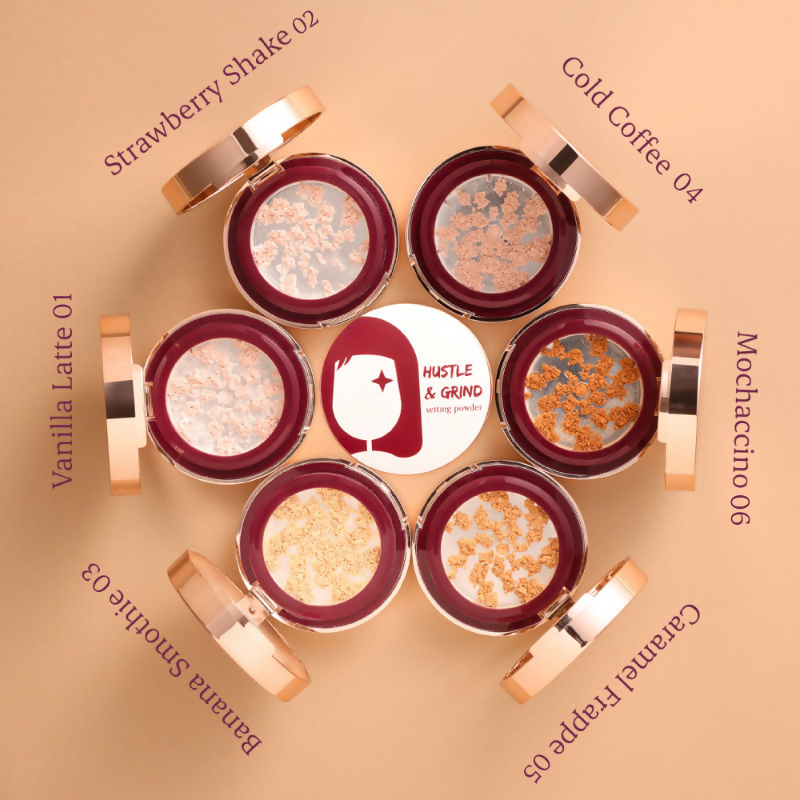 Typsy Beauty Hustle & Grind Setting Powder - Mochaccino 06  Grab2Buy Typsy Beauty Grab2Buy