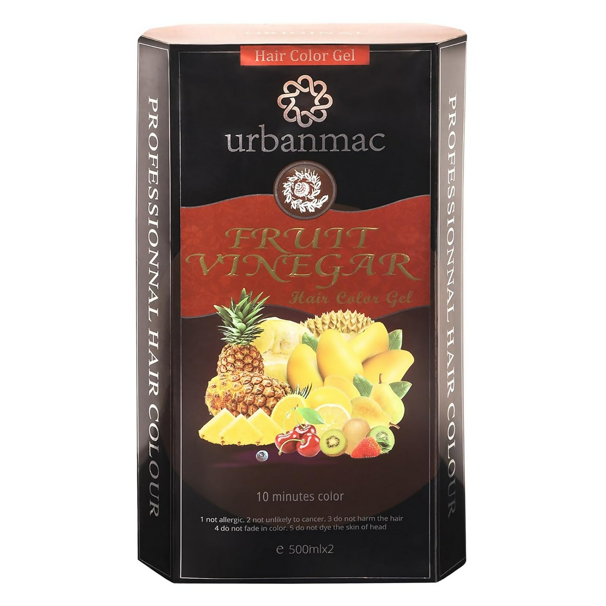 Urbanmac Fruit Vinegar Gel Hair Color Natural Hair Color Dye For Black  Grab2Buy Urbanmac Grab2Buy