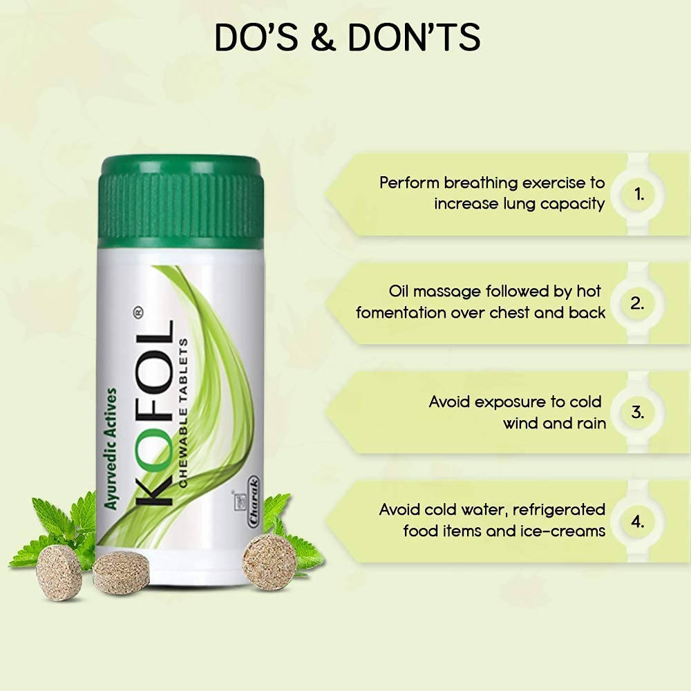 Charak Pharma Kofol Chewable Tablets 