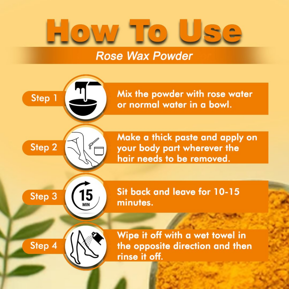 VedicAyurveda Herbal Wax Powder - Turmeric  Grab2Buy VedicAyurveda Grab2Buy