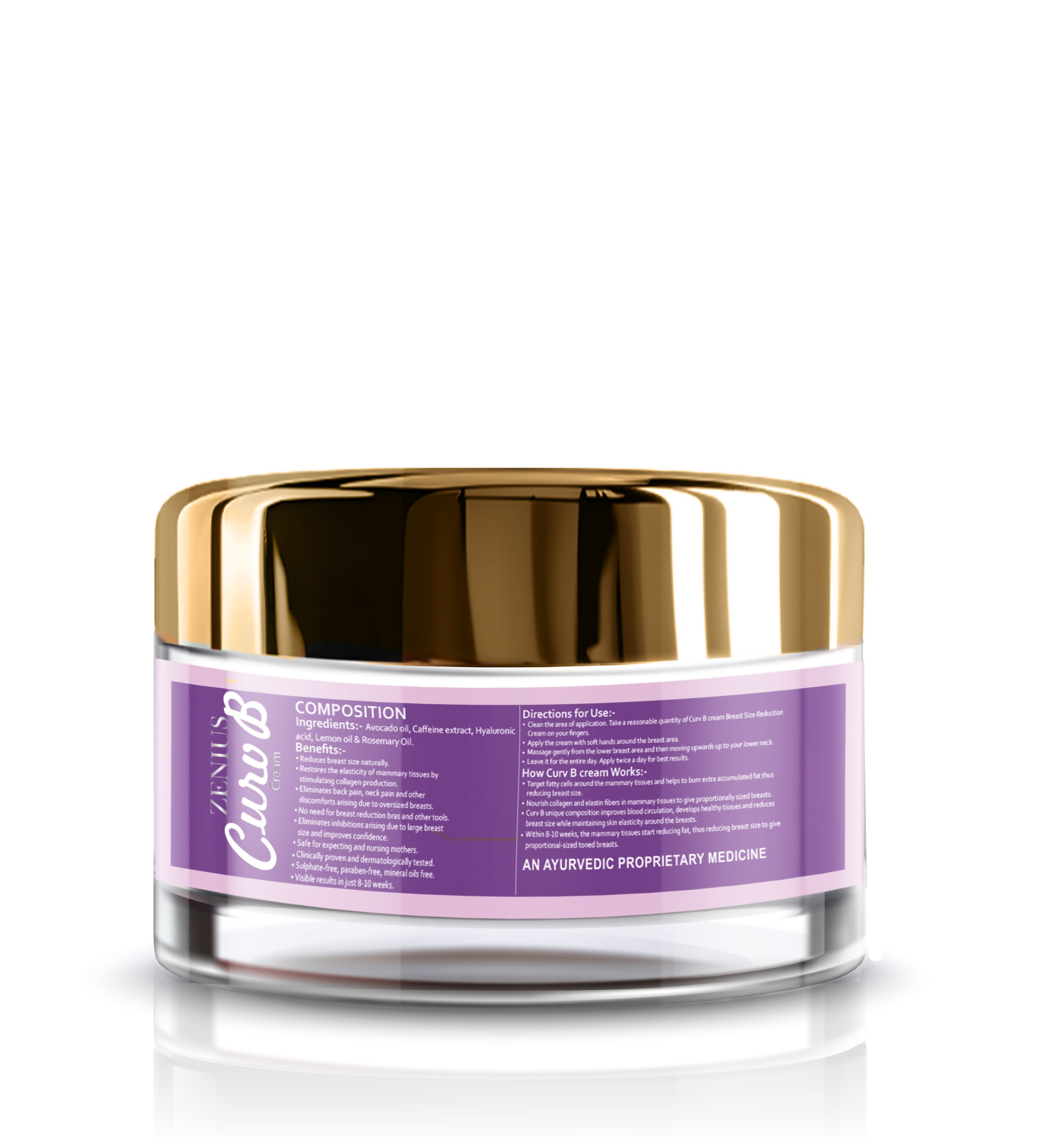 Zenius Curv B Cream for Breast Reduce  Grab2Buy Zenius Grab2Buy