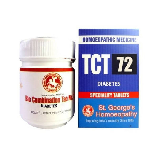 St. George's Homeopathy TCT 72 Tablets 
