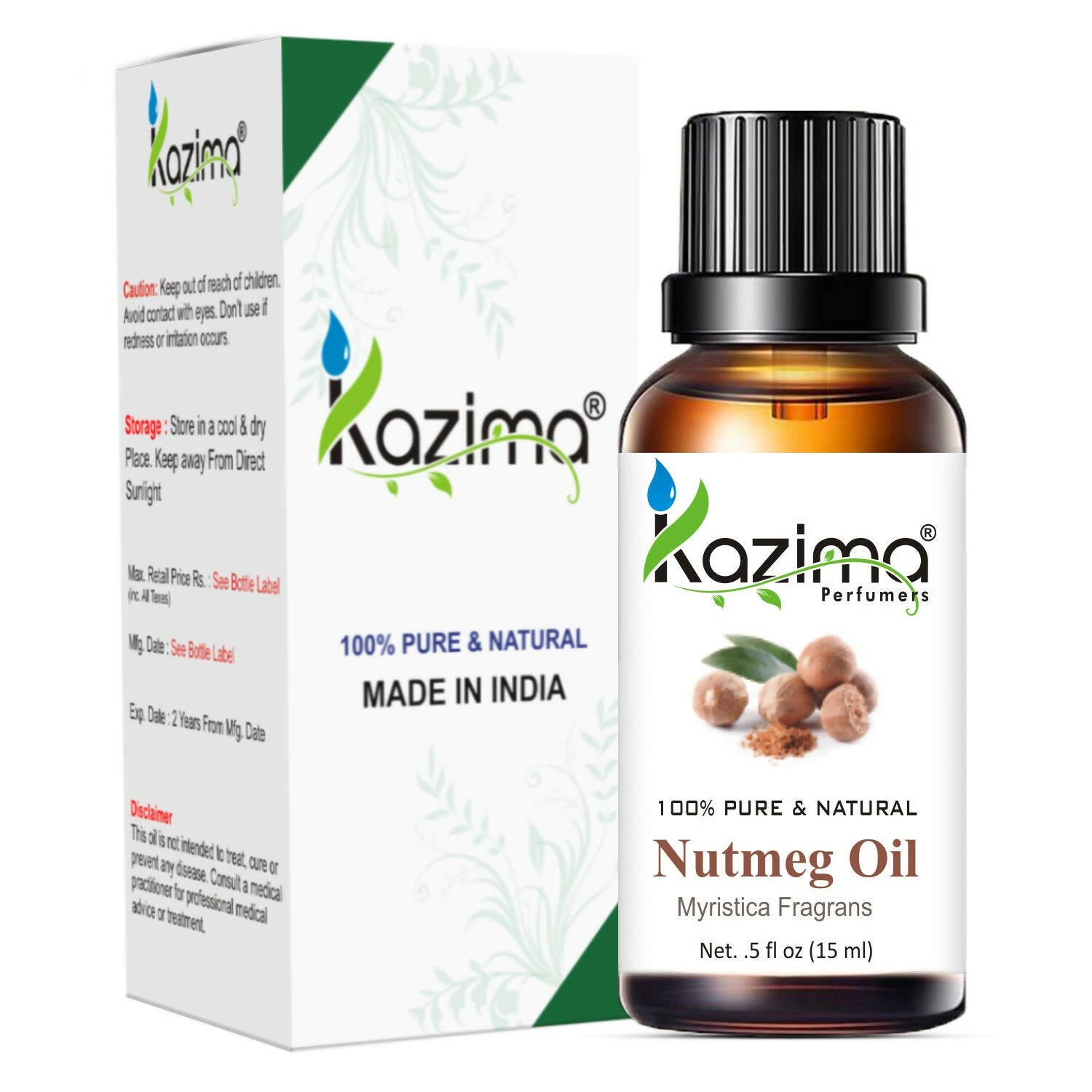 Kazima Nutmeg Essential Oil
