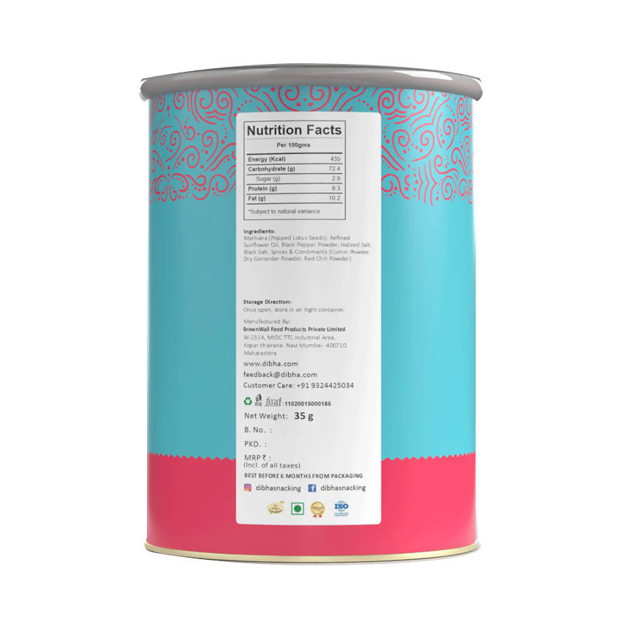 Dibha Salt & Pepper Makhana