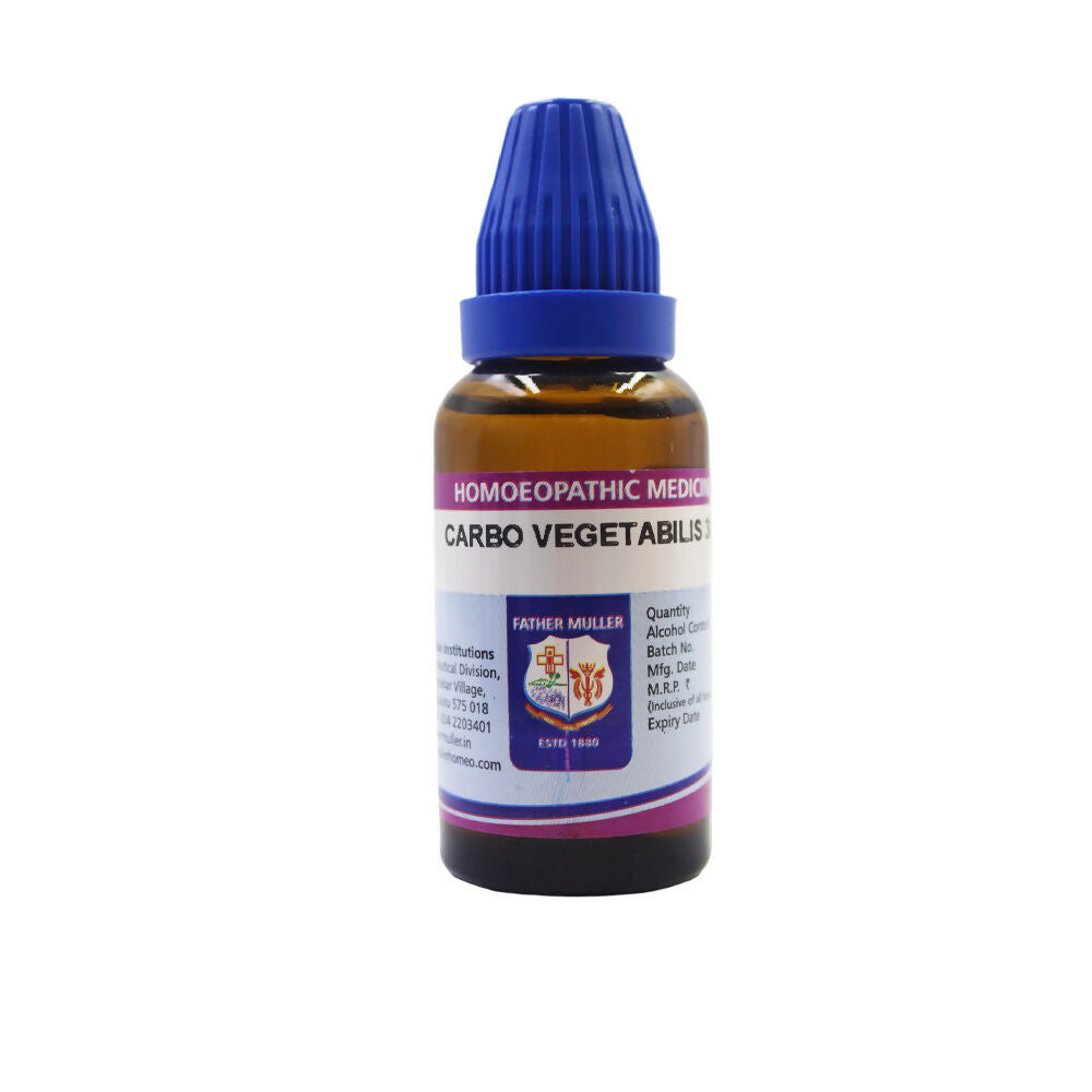 Father Muller Carbo Vegetabilis Dilution - Grab2buy