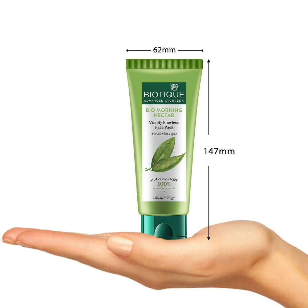 Biotique Bio Morning Nectar Visibly Flawless Face Pack 