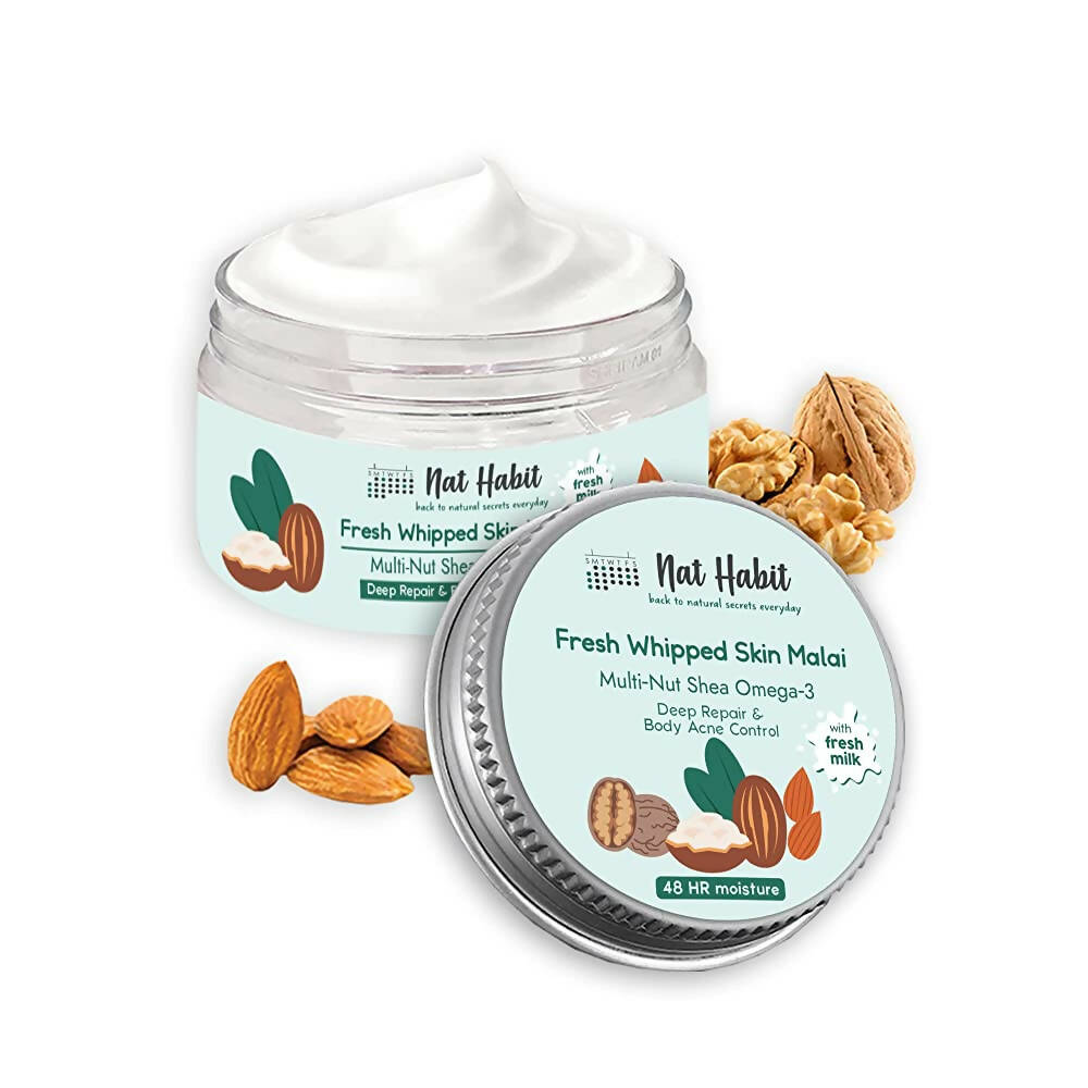 Nat Habit Multi-Nut Shea Omega-3 Fresh Whipped Skin Malai 
