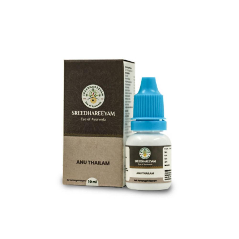 Sreedhareeyam Ayurveda Anu Thailam Nasal Drops 