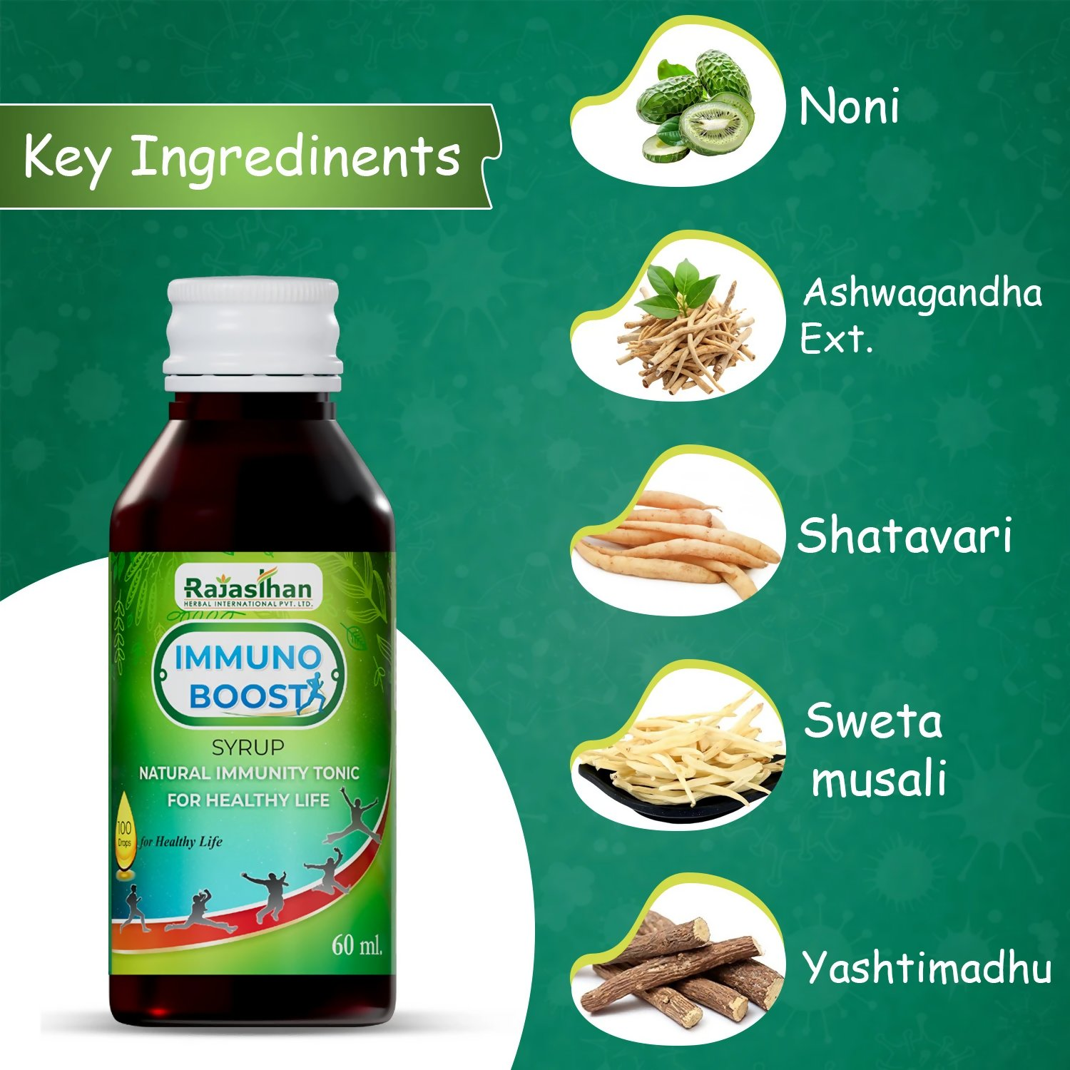 Rajasthan Herbals Immuno Boost Syrup 