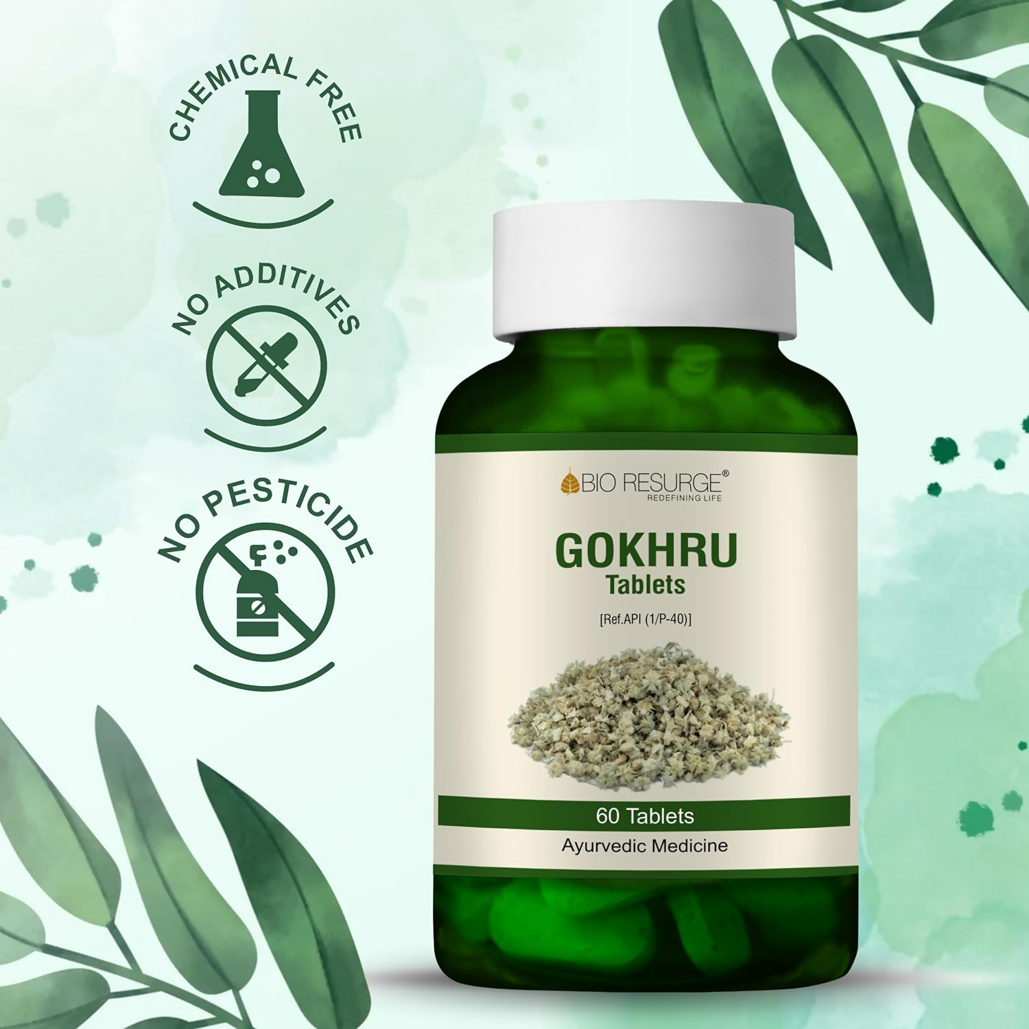 Bio Resurge Life Gokhru Tablets 