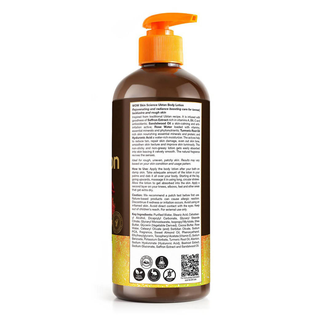 Wow Skin Science Ubtan Body Lotion  Grab2Buy Wow Skin Science Grab2Buy