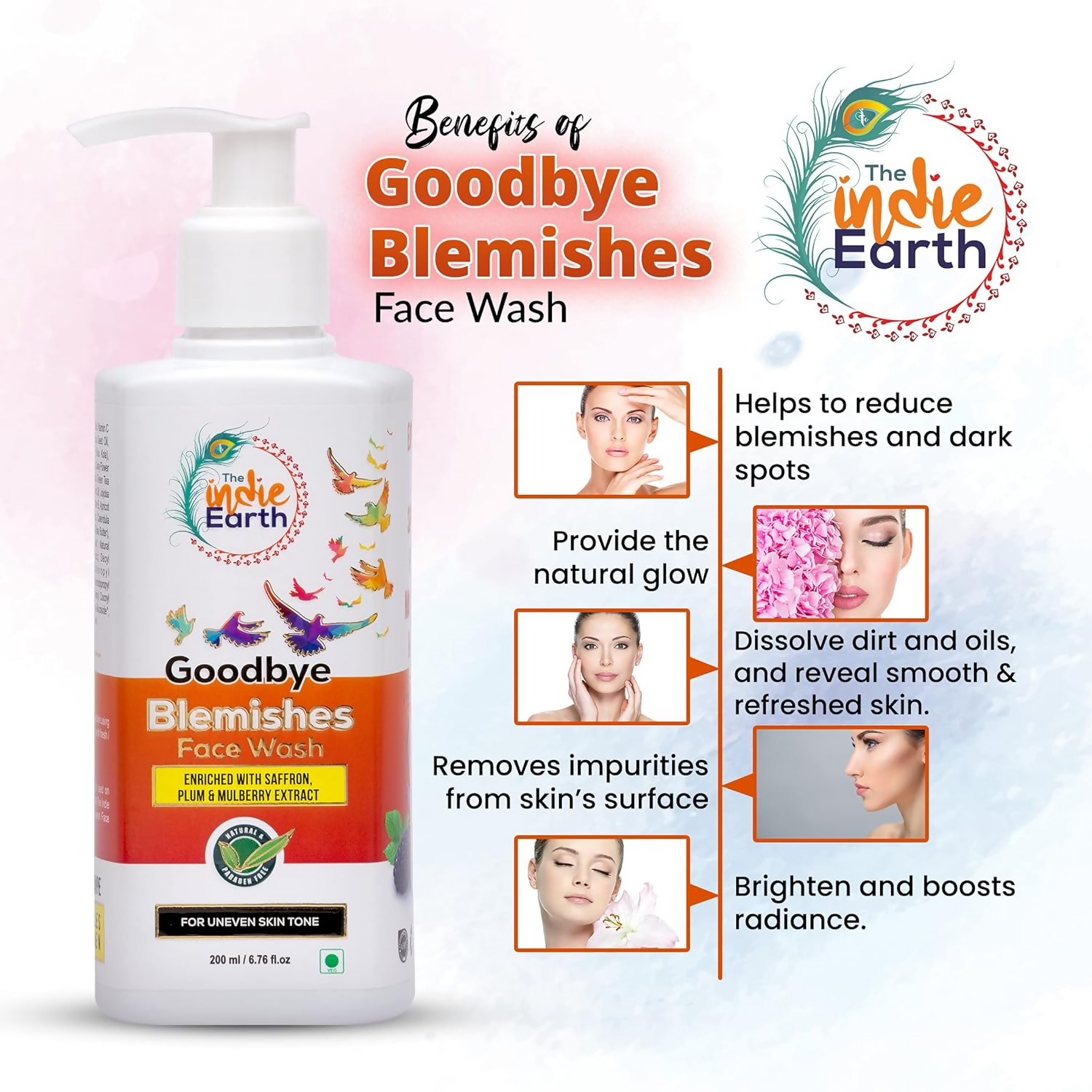 The Indie Earth Goodbye Blemish (Vitamin C) Facewash  Grab2Buy The Indie Earth Grab2Buy