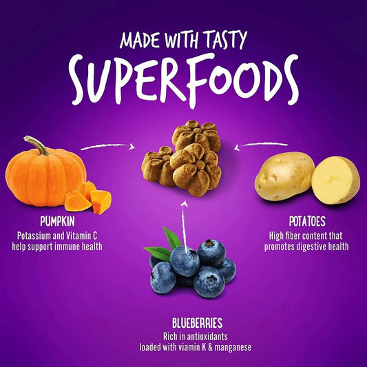 Fruitables Pumpkin And Blueberry Dog Treat 