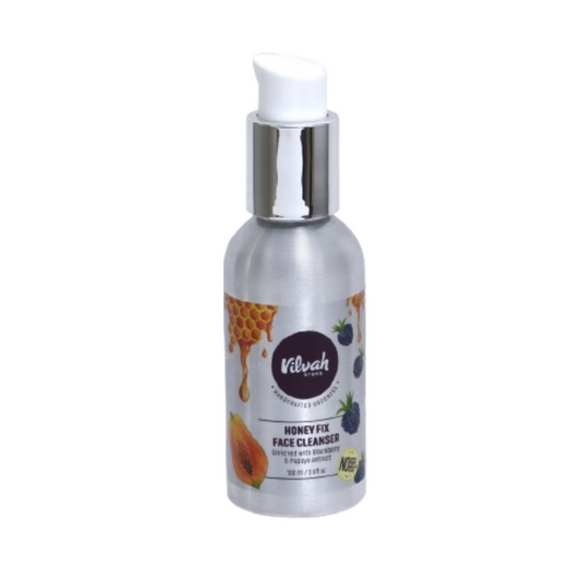 Vilvah Store Honey Fix Face wash (10% Raw Honey)  Grab2Buy Vilvah Store Grab2Buy