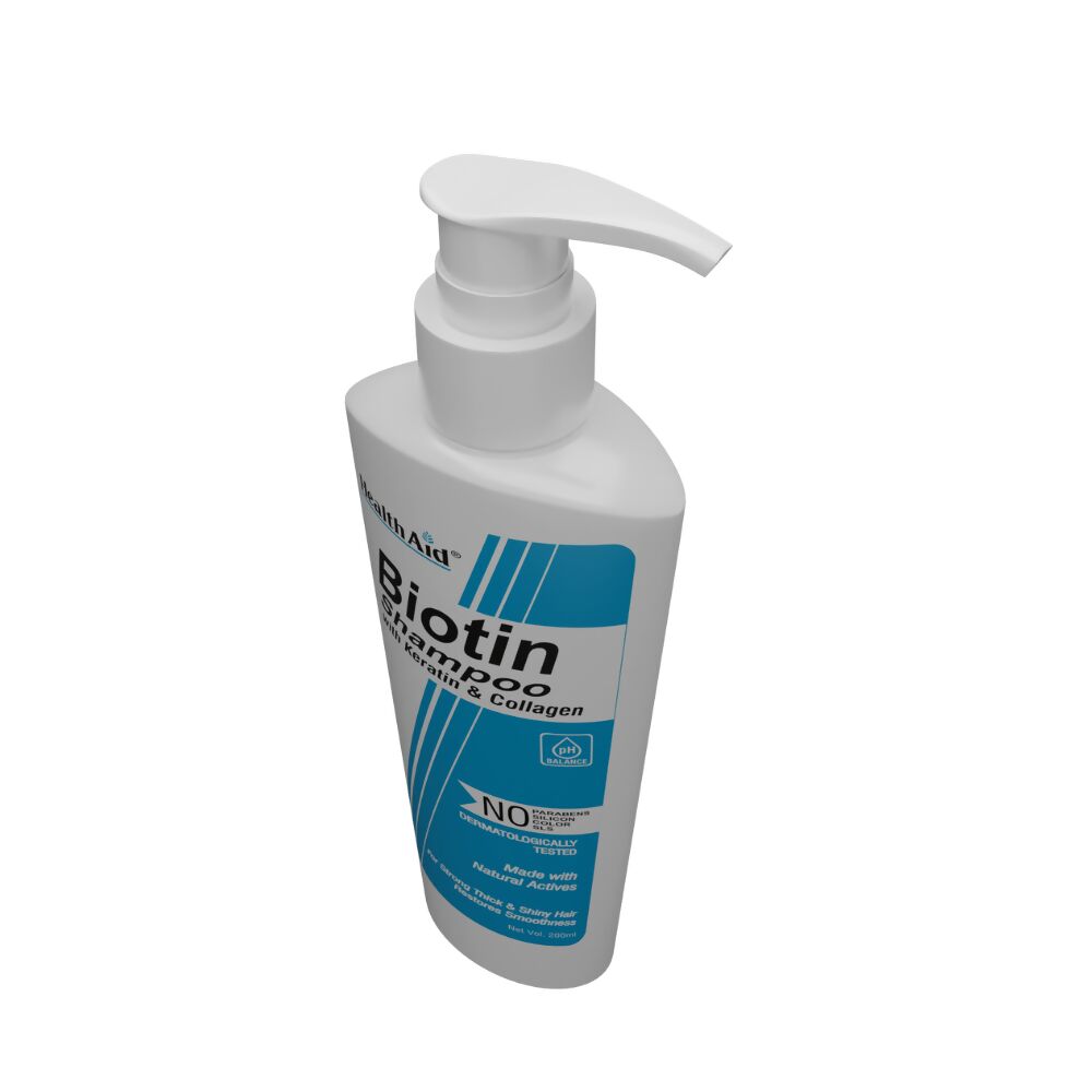 HealthAid Biotin Shampoo with Keratin & Collagen 