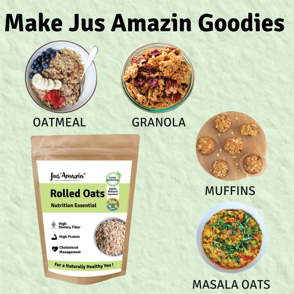 Jus Amazin Rolled Oats - Grab2buy