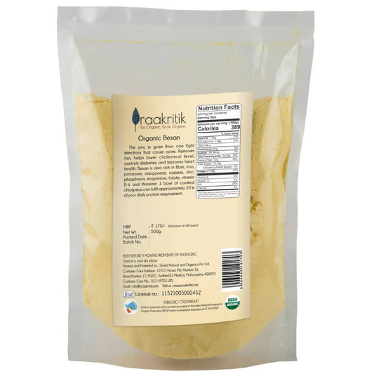 Praakritik Organic Besan - Grab2buy
