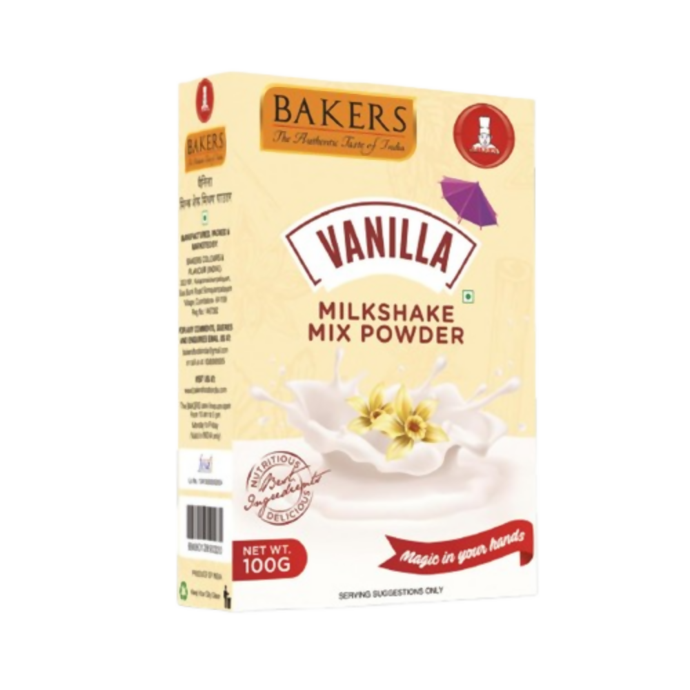BAKERS Milk Shake Mix Powder - Vanilla Flavor
