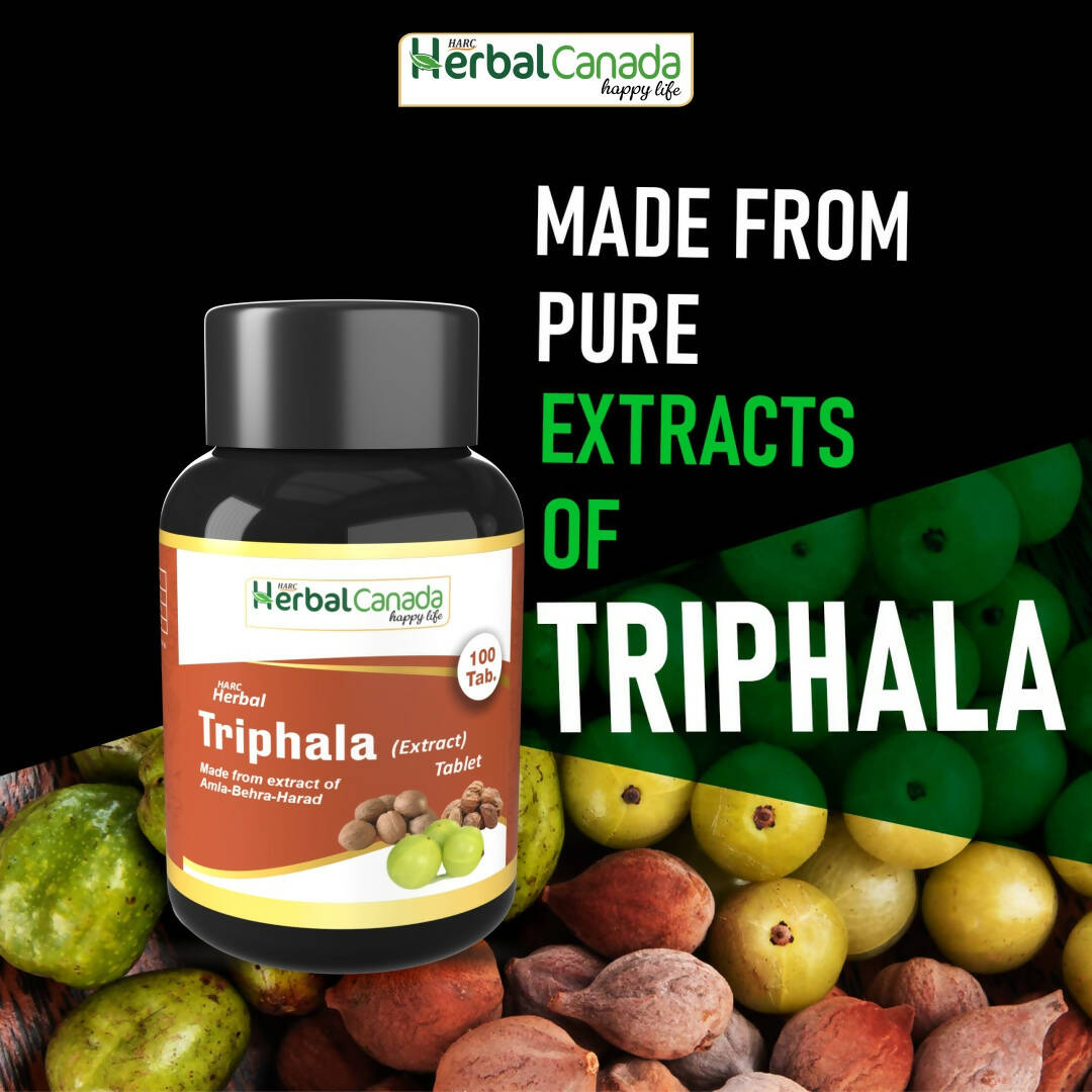 Herbal Canada Triphala Extract Tablets 