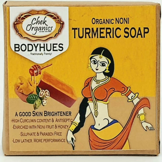 Chek Organics Body Hues Noni Turmeric Soap - Grab2buy