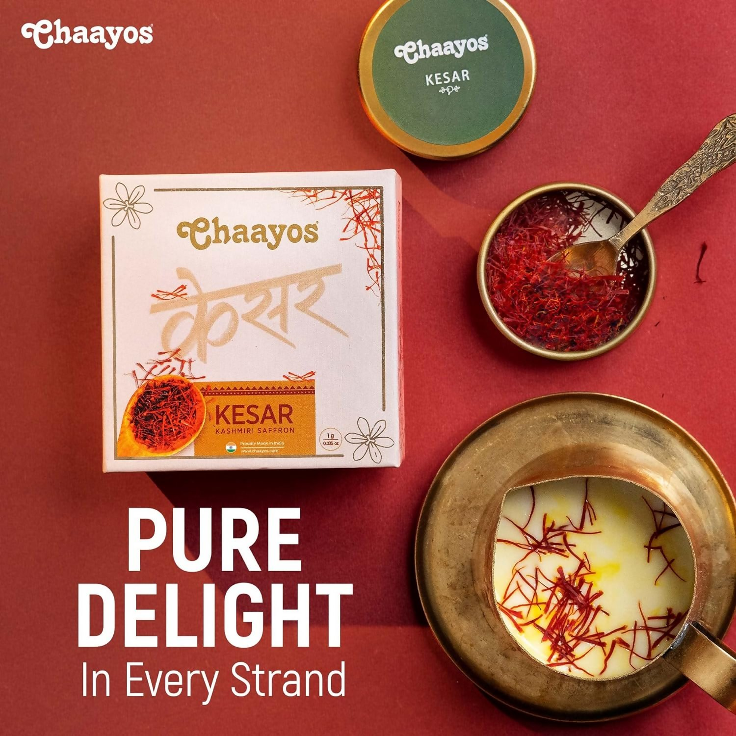 Chaayos Kesar Kashmiri Saffron - Grab2buy