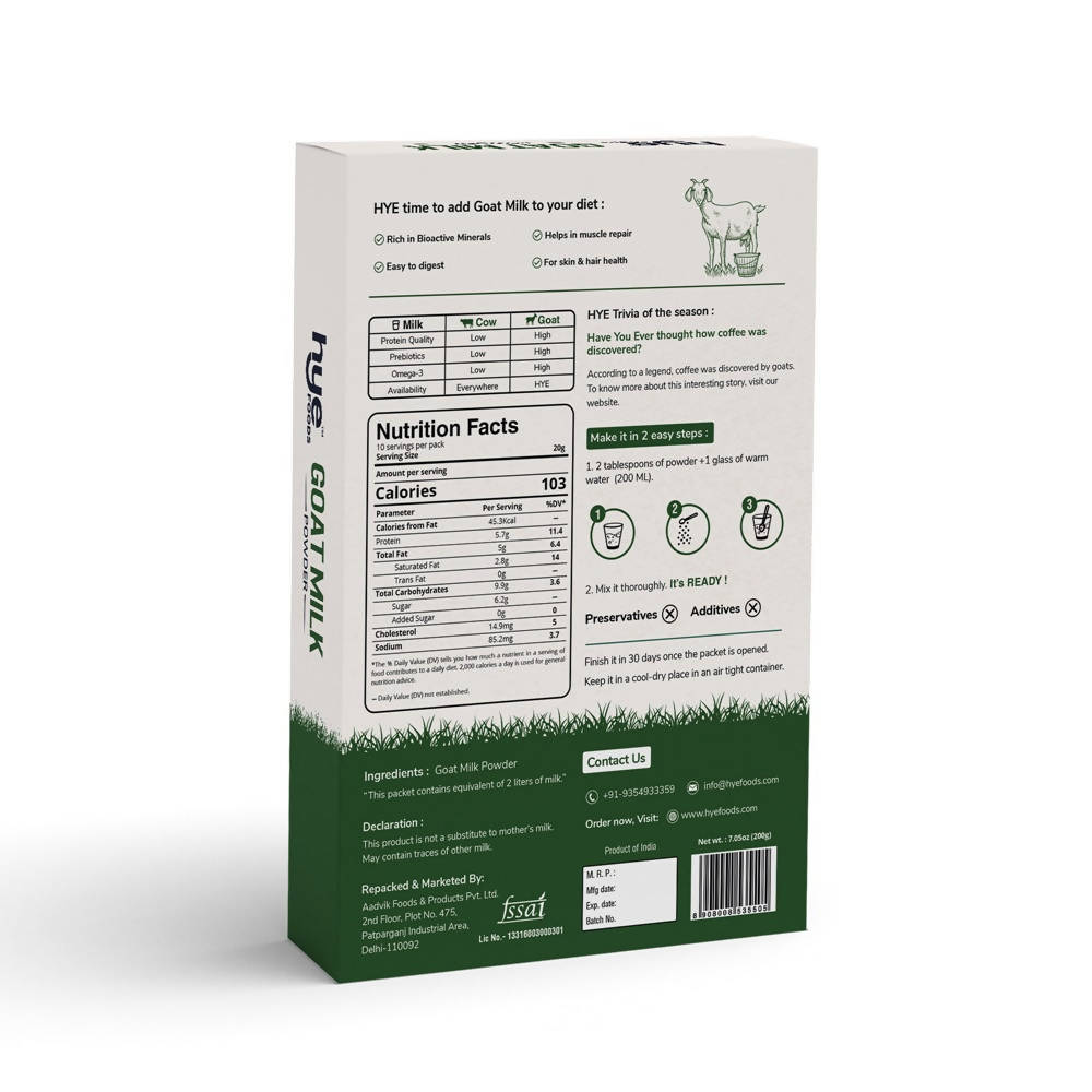 Hye Foods Goat Milk Powder 