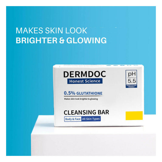 Dermdoc 0.5% Glutathione Cleansing Bar - Grab2buy