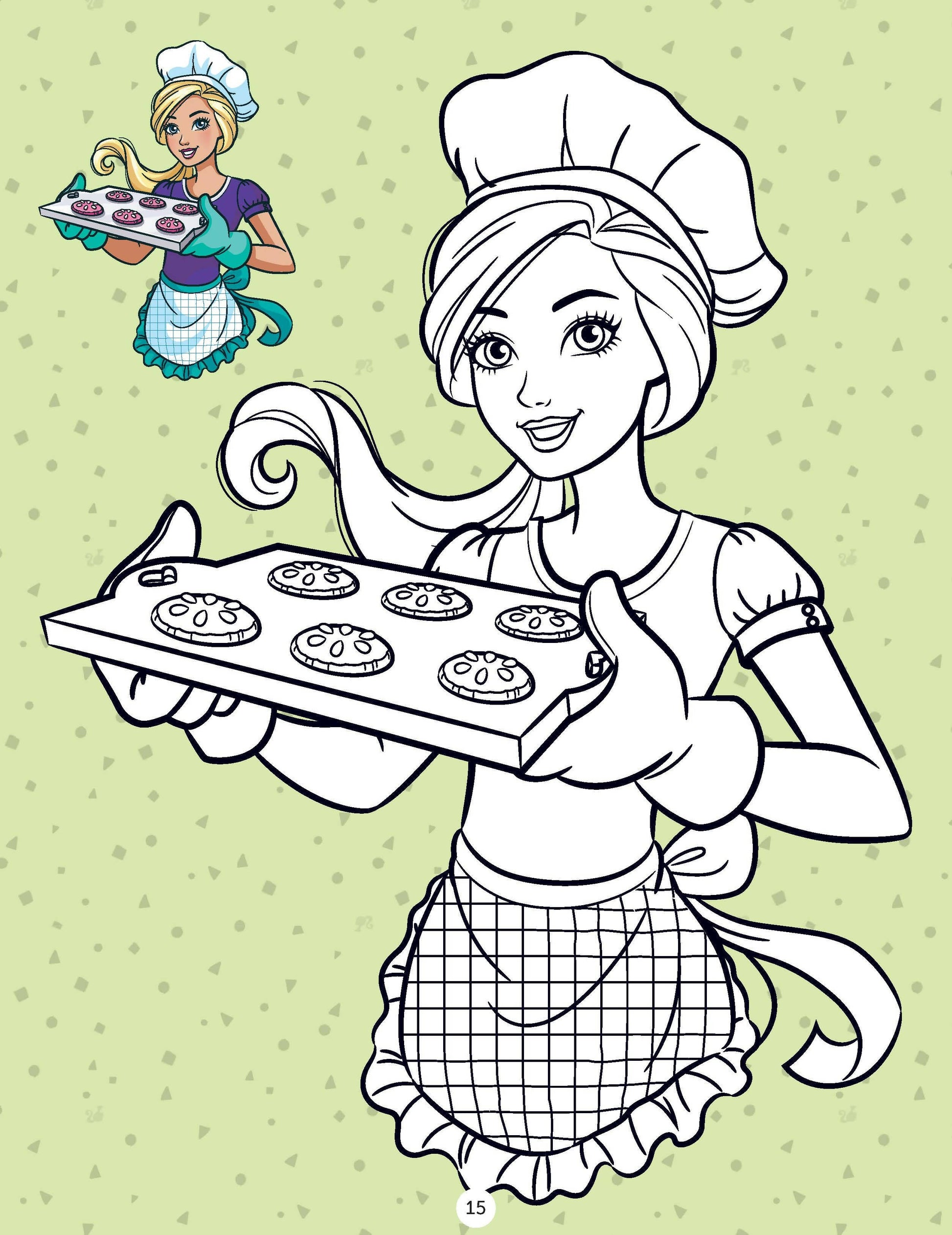 Dreamland Publications Barbie Copy Colouring Book : Children Drawing, Painting & Colouring Book
