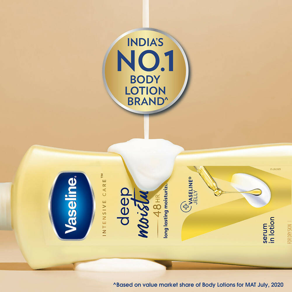 Vaseline Deep Moisture Serum In Lotion 