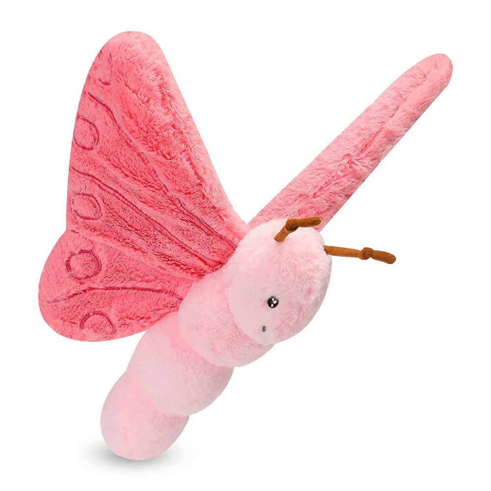 Webby Soft Butterfly Plush Pink Toy for Kids- 40 cm  Grab2Buy Webby Grab2Buy