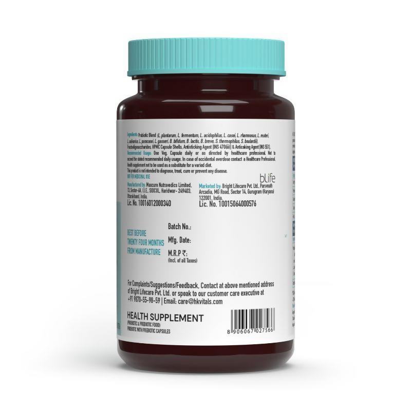 HK Vitals Pre and Probiotics Capsules - Grab2buy